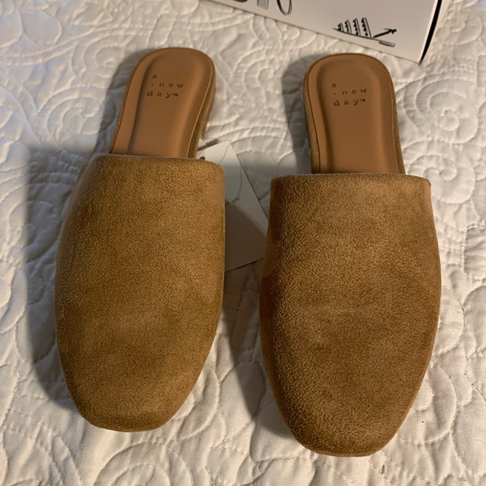 Suede mules NEW - Picture 2 of 11